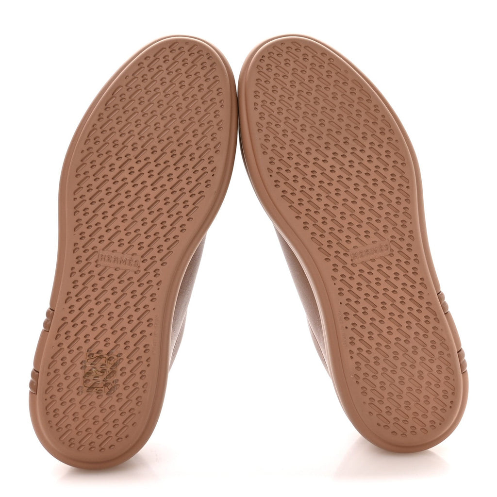 Calfskin Womens Happy Sneakers 37.5 Rose Perle