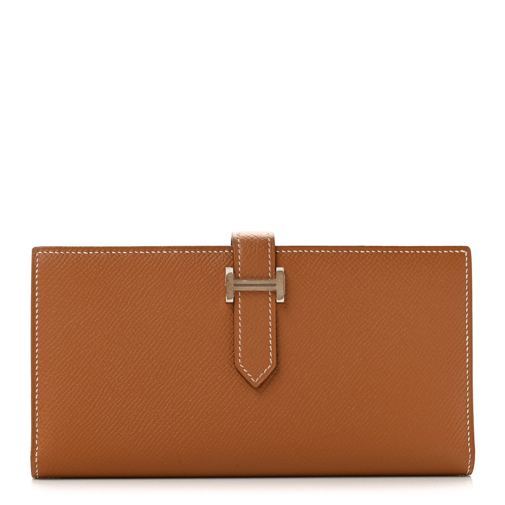 Epsom Bearn Gusset Wallet Gold