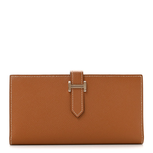 Epsom Bearn Gusset Wallet Gold