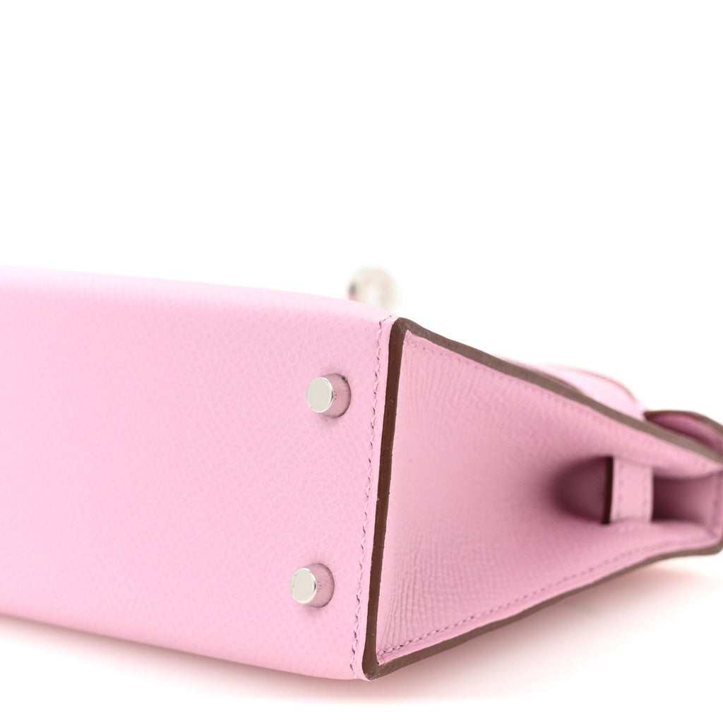 Epsom Mini Kelly Sellier 20 Mauve Sylvestre
