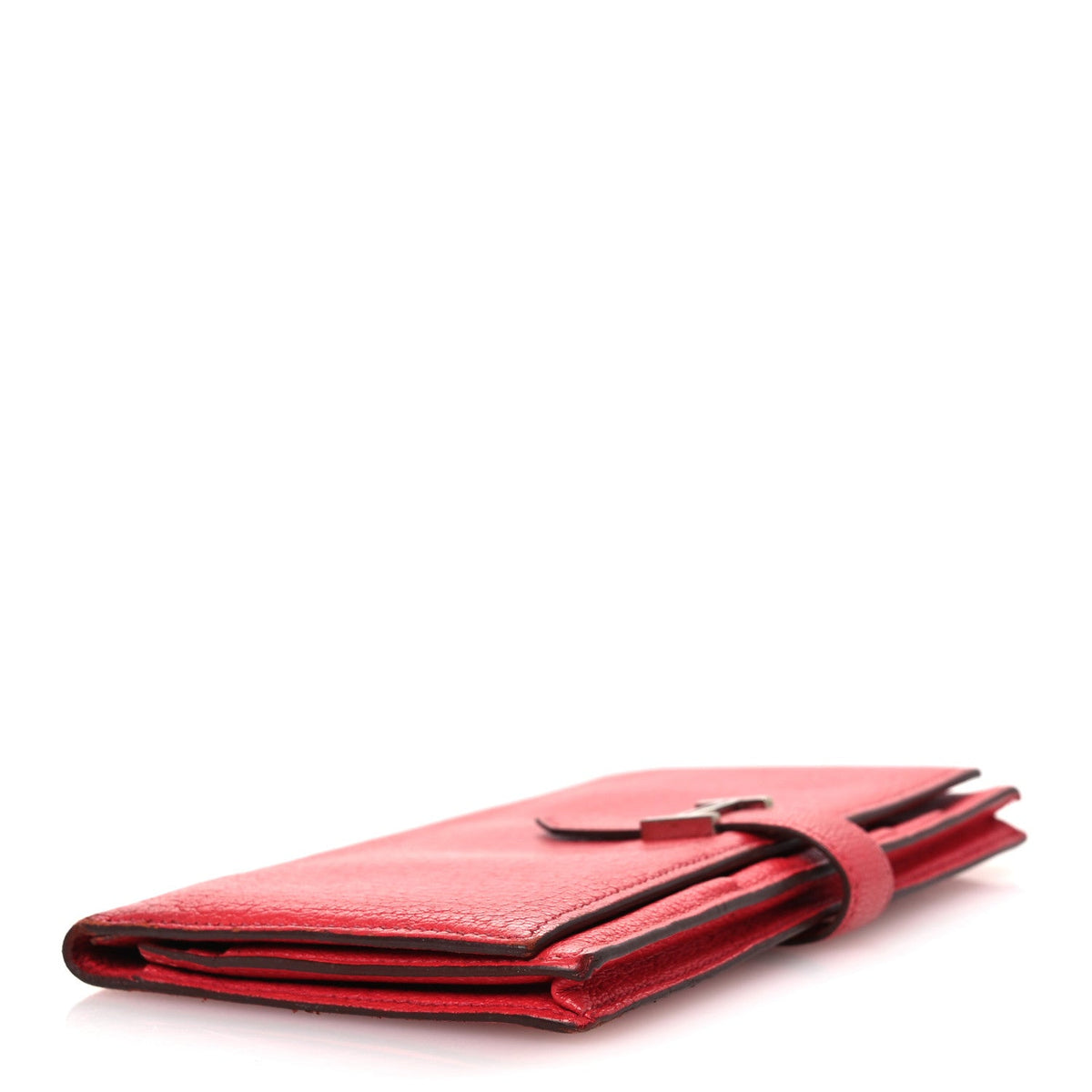 Chèvre Mysore Bearn Gusset Wallet Bougainvillea