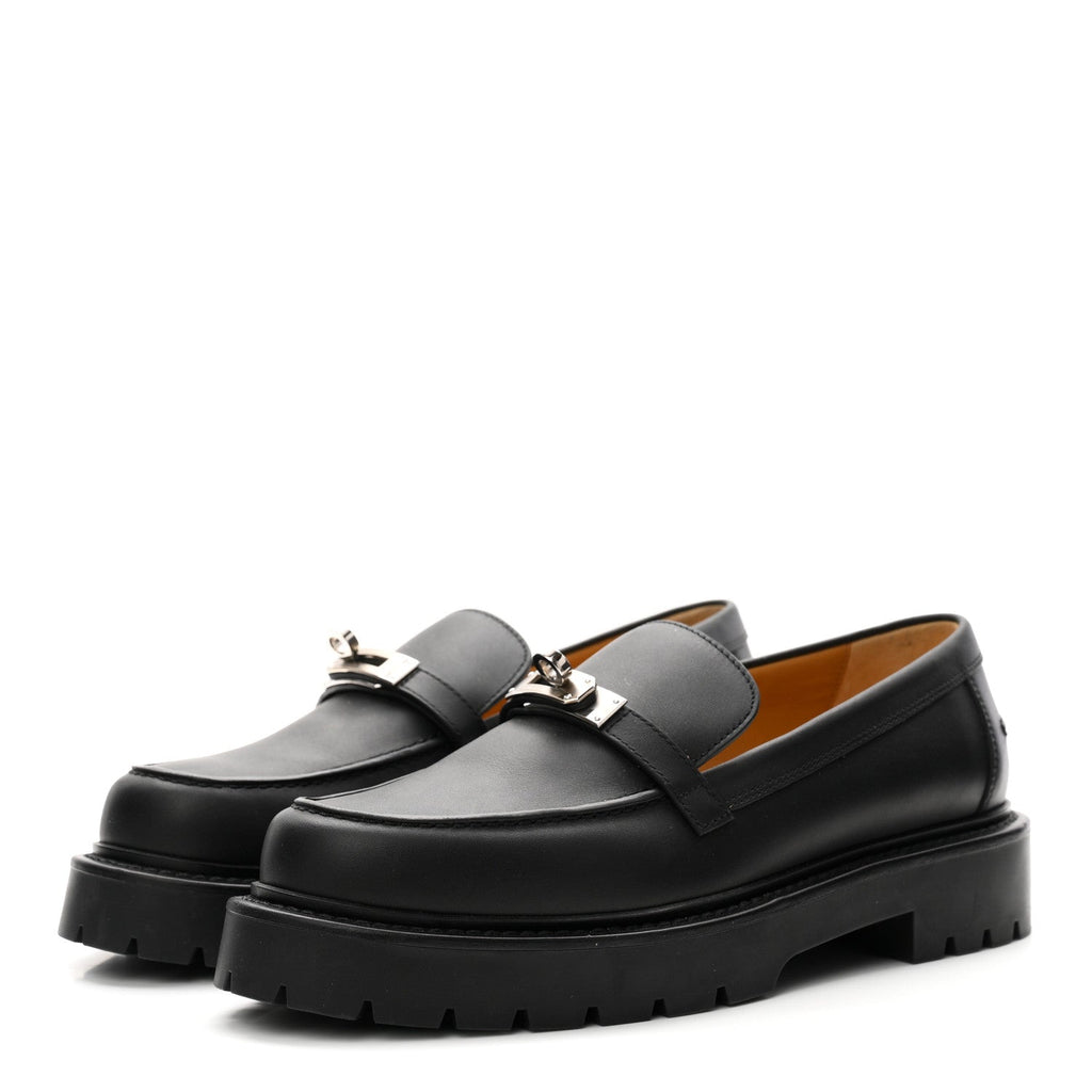 Calfskin First Derby Shoes 38 Black