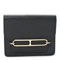 Chevre Mysore Roulis Slim Wallet Black