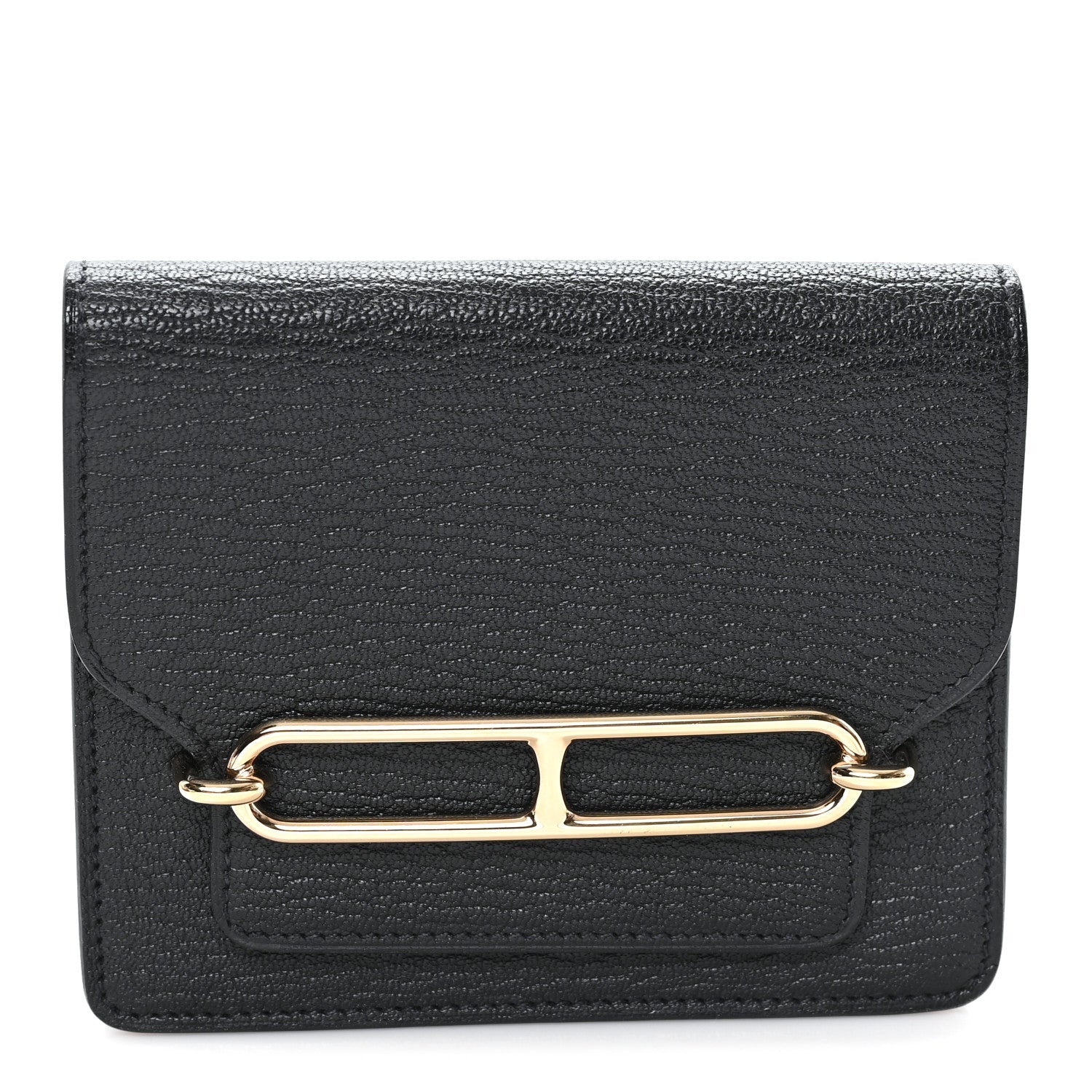 Chevre Mysore Roulis Slim Wallet Black
