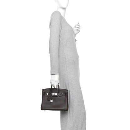Togo Birkin 25 Chocolate