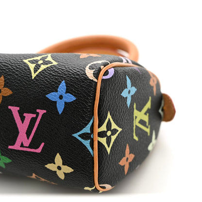 Monogram Multicolor Mini Sac HL Speedy Black