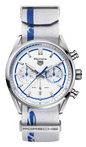 Tag Heuer Carrera Porsche RS 2.7 Automatic Chronograph White Dial White Nylon Strap Watch for Men - CBN2016.EB0275