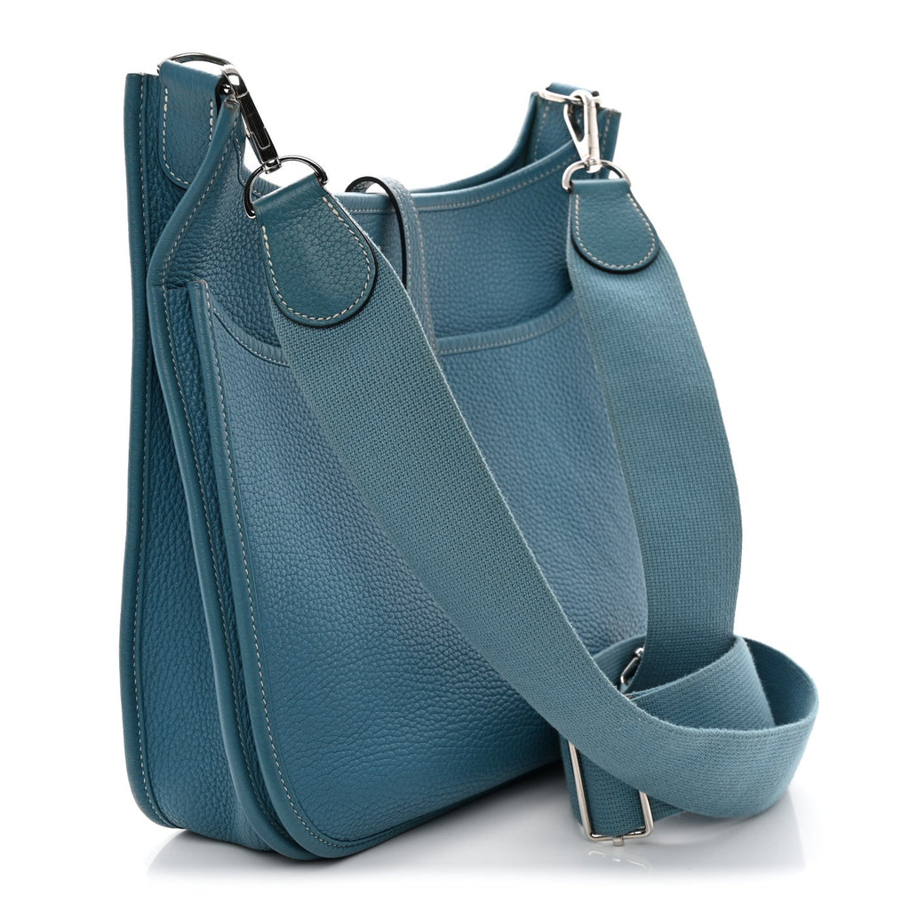 Taurillon Clemence Evelyne III GM Blue Jean