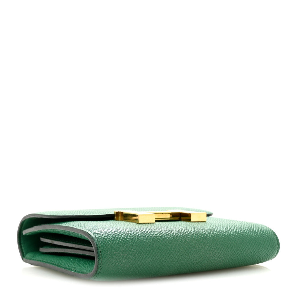 Epsom Constance Short Wallet Vert Vertigo