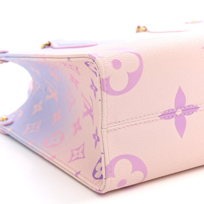 Monogram Giant Spring In The City Onthego PM Sunrise Pastel