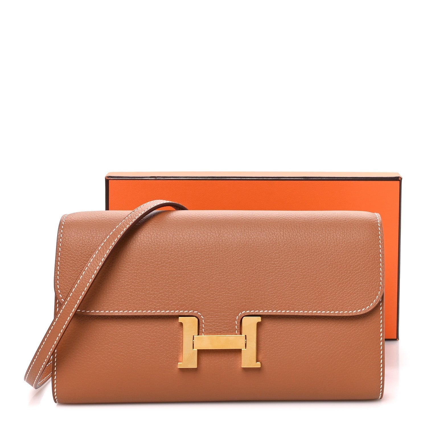 Evercolor Constance Wallet To Go Gold