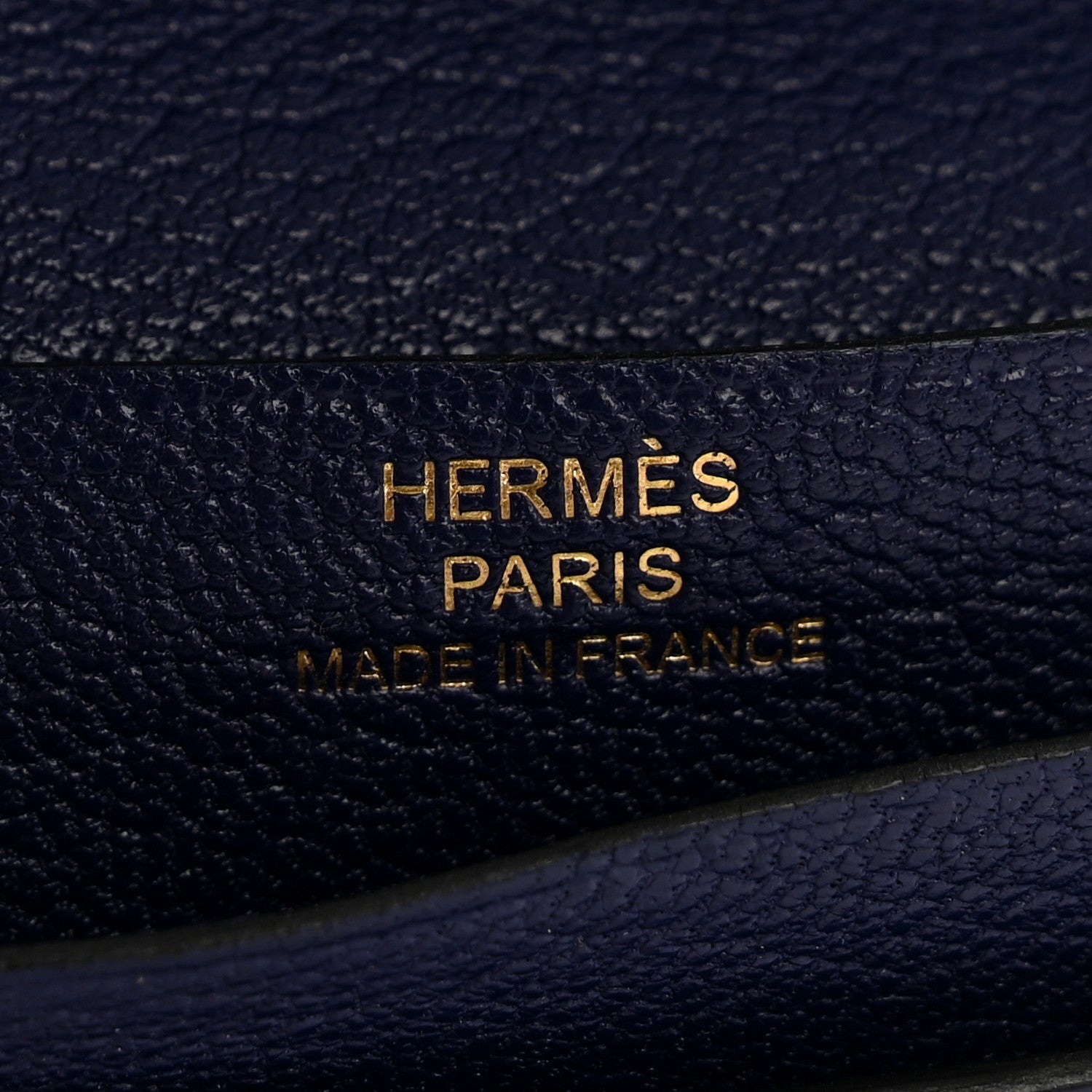 Chevre Mysore Bearn Compact Wallet Bleu Encre