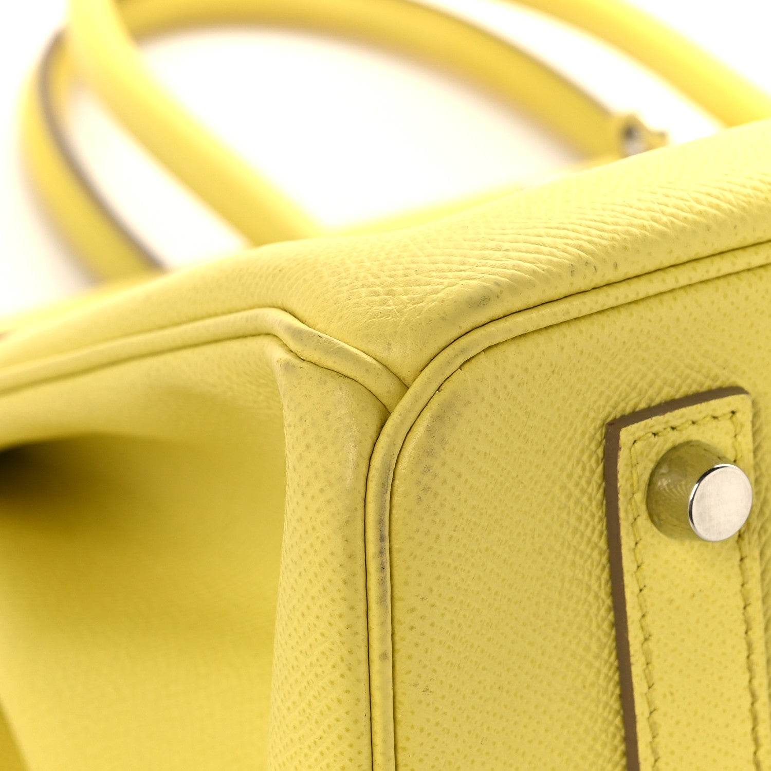 Epsom Birkin 35 Lime
