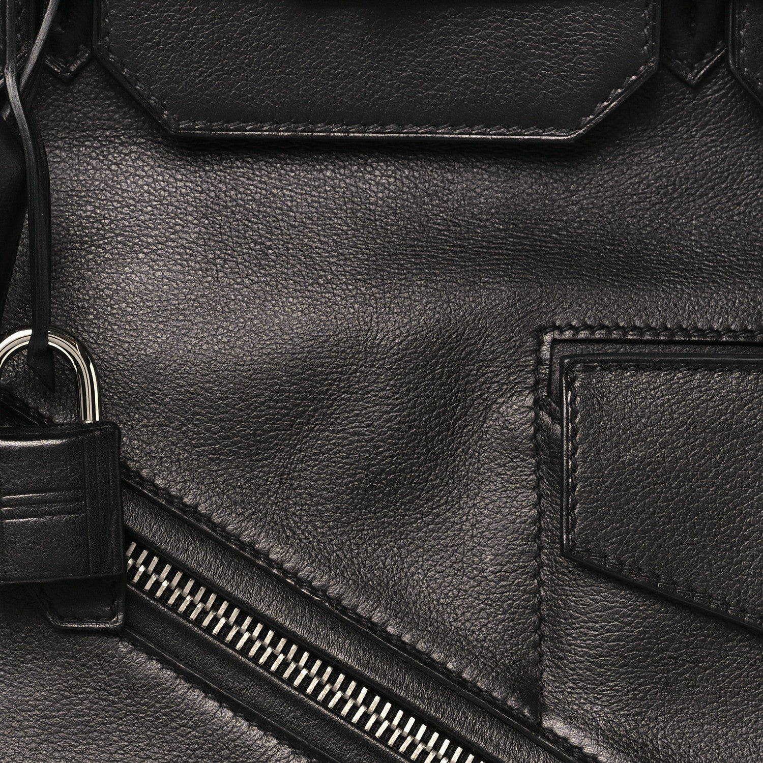Veau Volupto Rock HAC Birkin 40 Black