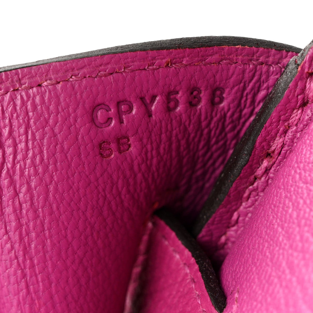 Togo Birkin 30 Rose Pourpre