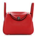 Taurillon Clemence Mini Lindy 20 Rouge Radieux