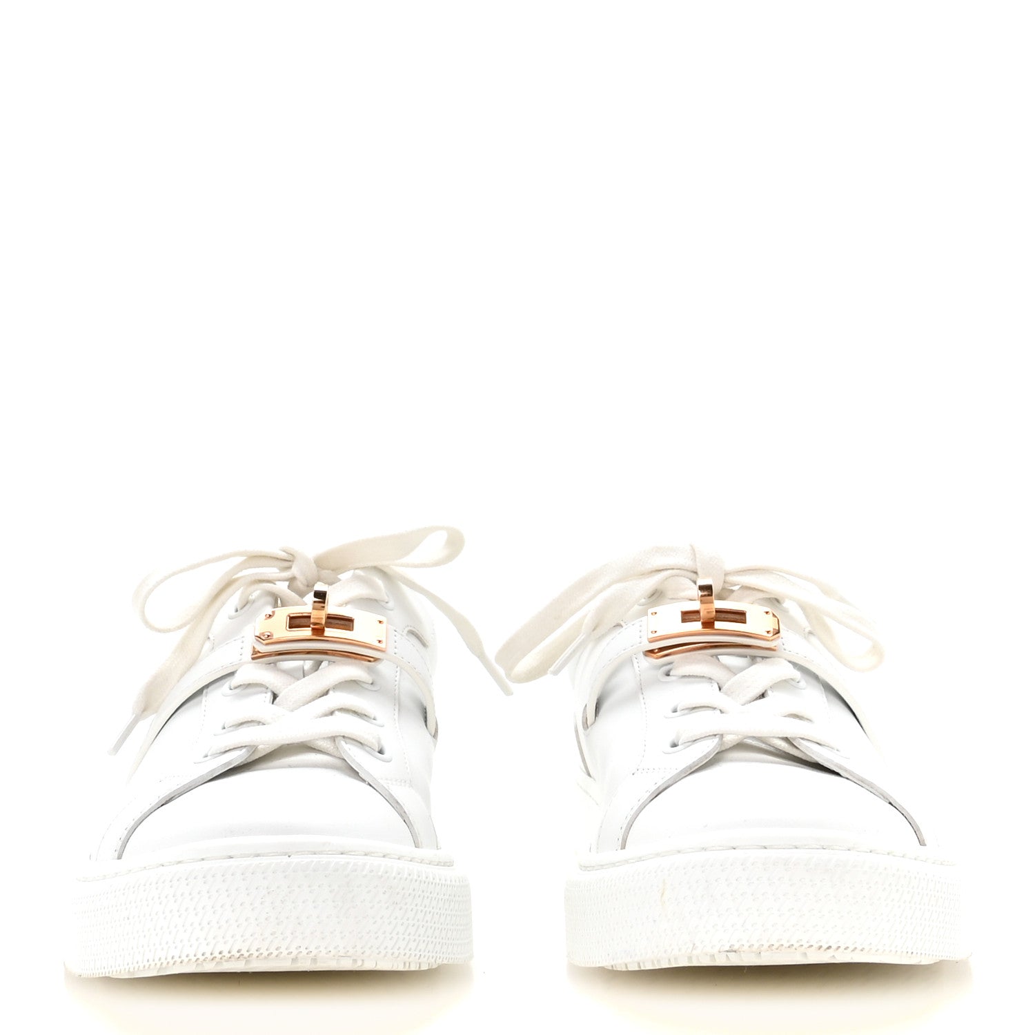 Calfskin Day Sneakers 39 White