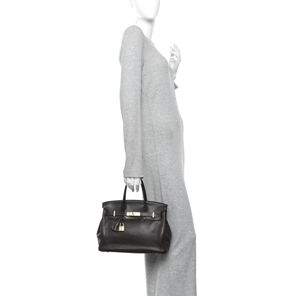Taurillon Clemence Birkin 30 Chocolate
