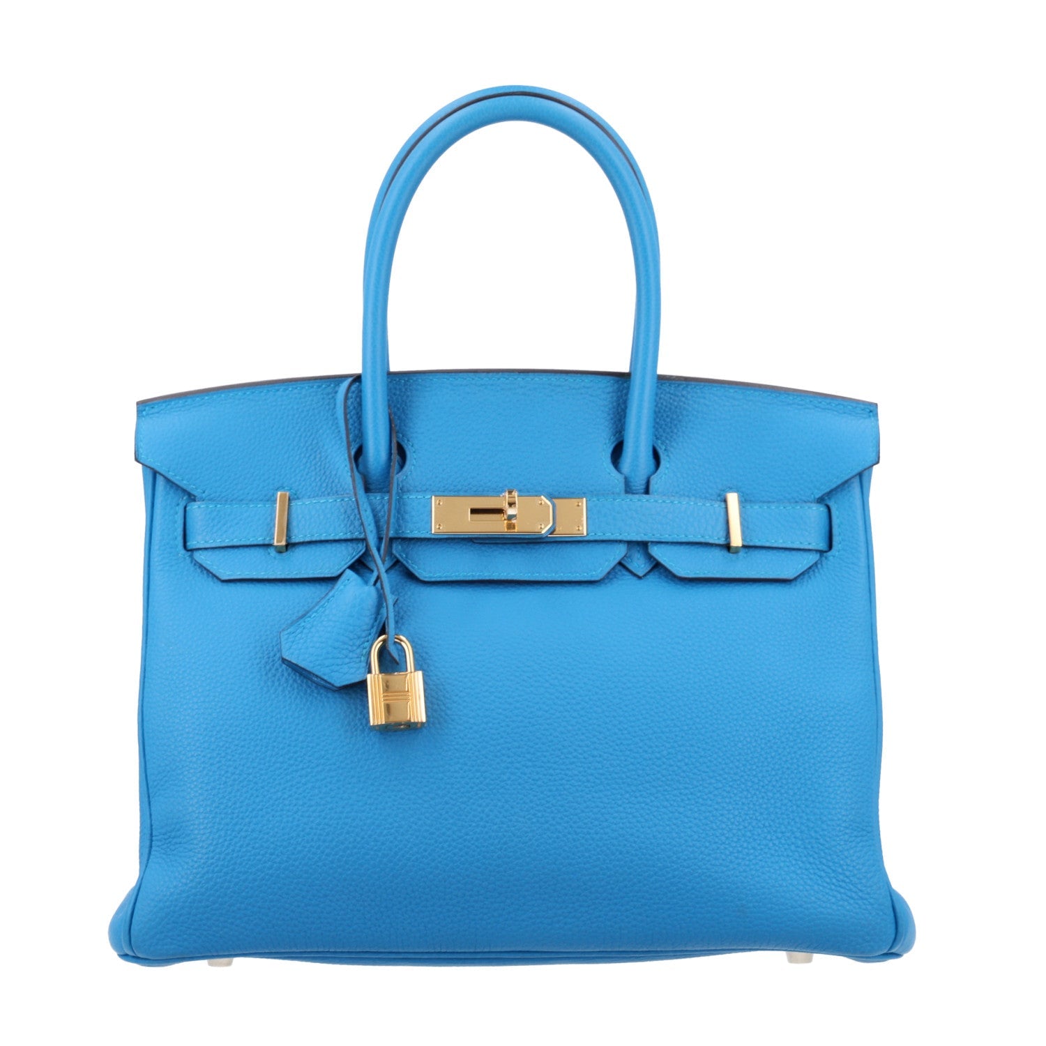 Togo Birkin 30 Bleu Zanzibar