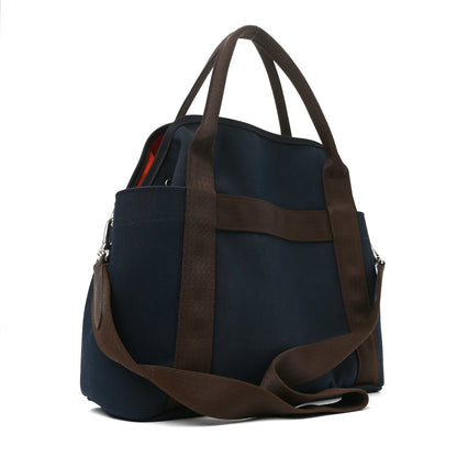 Canvas The Grooming Bag Bleu Navy Feu