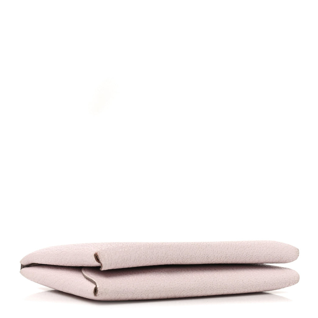 Chevre Mysore Calvi Duo Card Case Mauve Pale