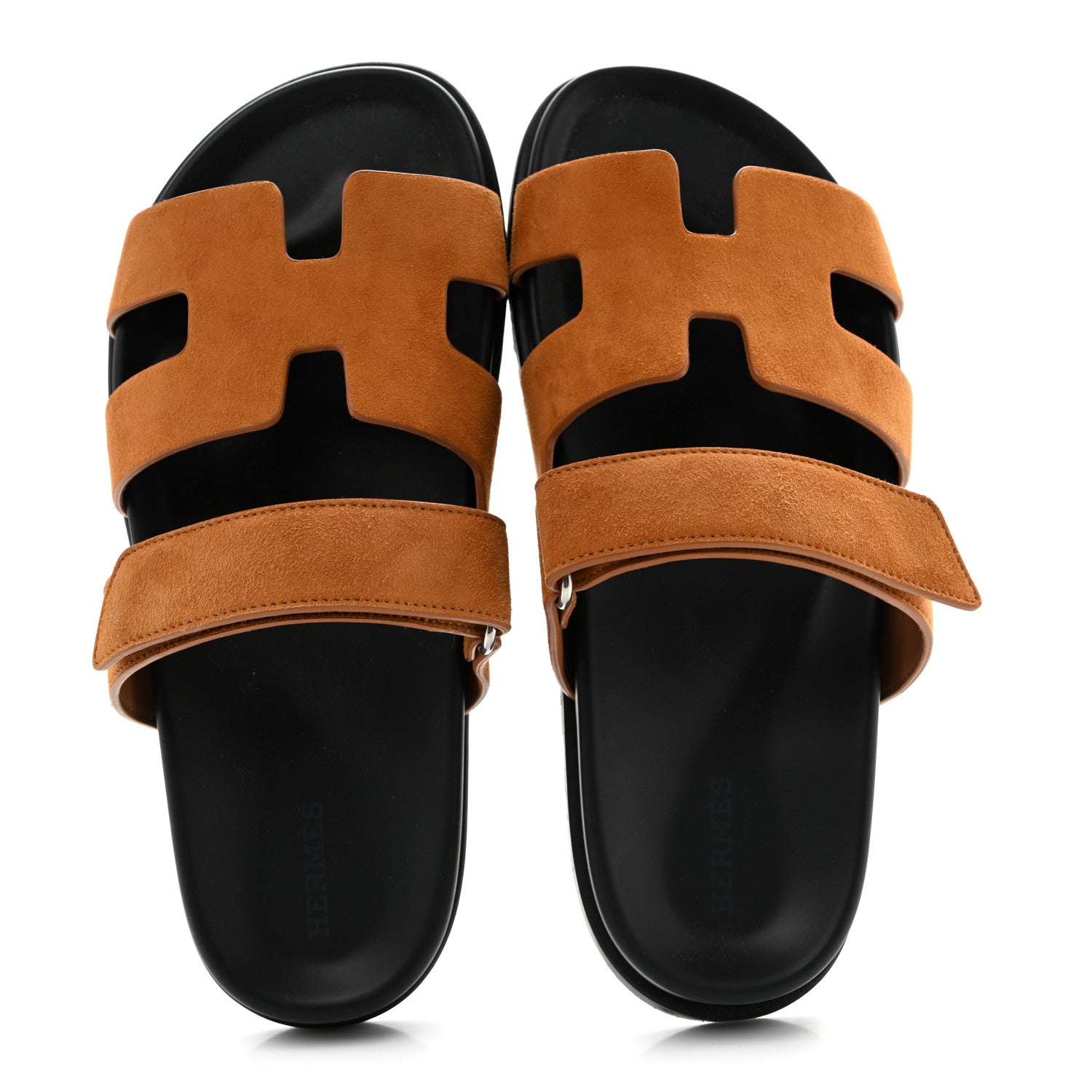 Suede Goatskin Womens Chypre Sandals 38 Naturel