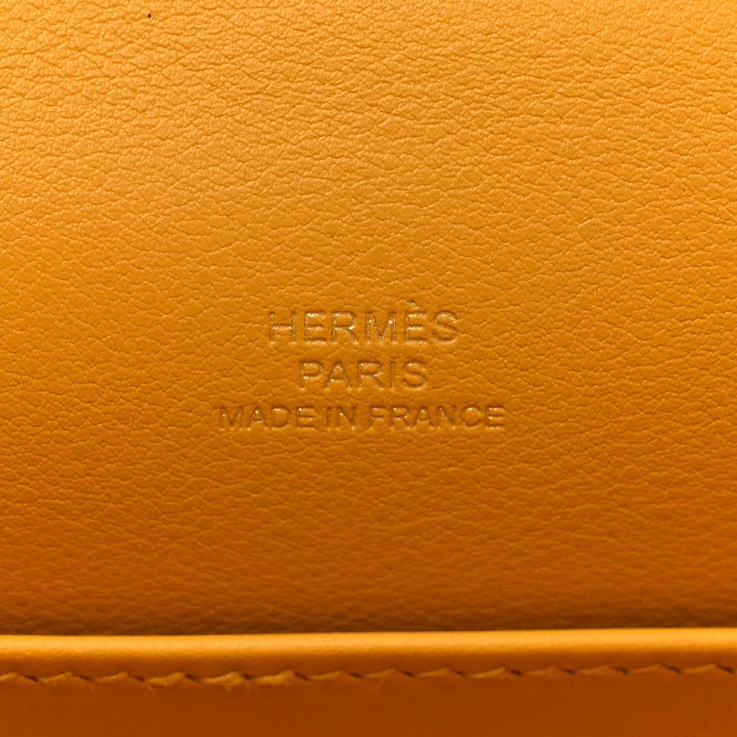 Swift Kelly Pochette Clutch Jaune Ambre