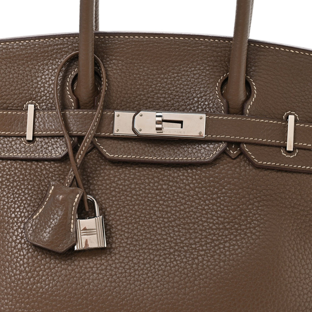 Taurillon Clemence Birkin 30 Etoupe