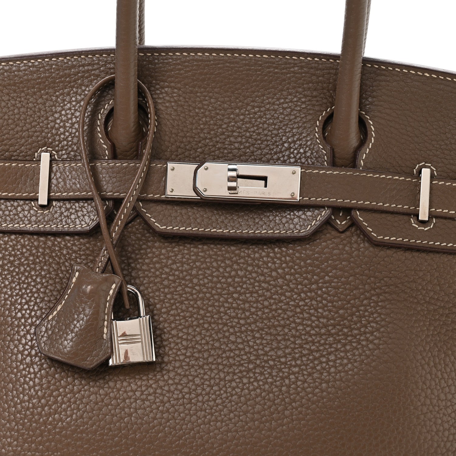 Taurillon Clemence Birkin 30 Etoupe