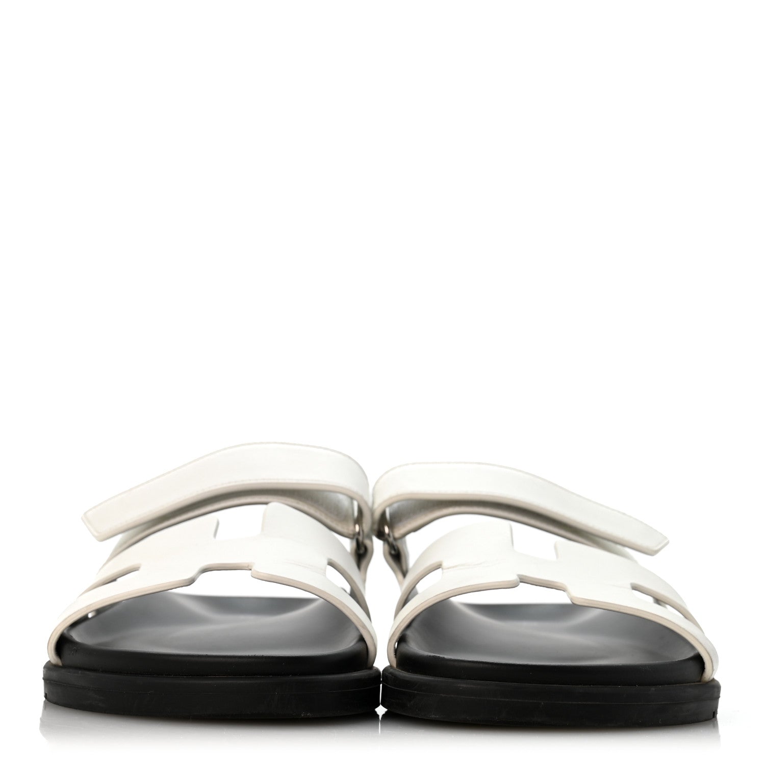 Calfskin Womens Chypre Sandals 37.5 White