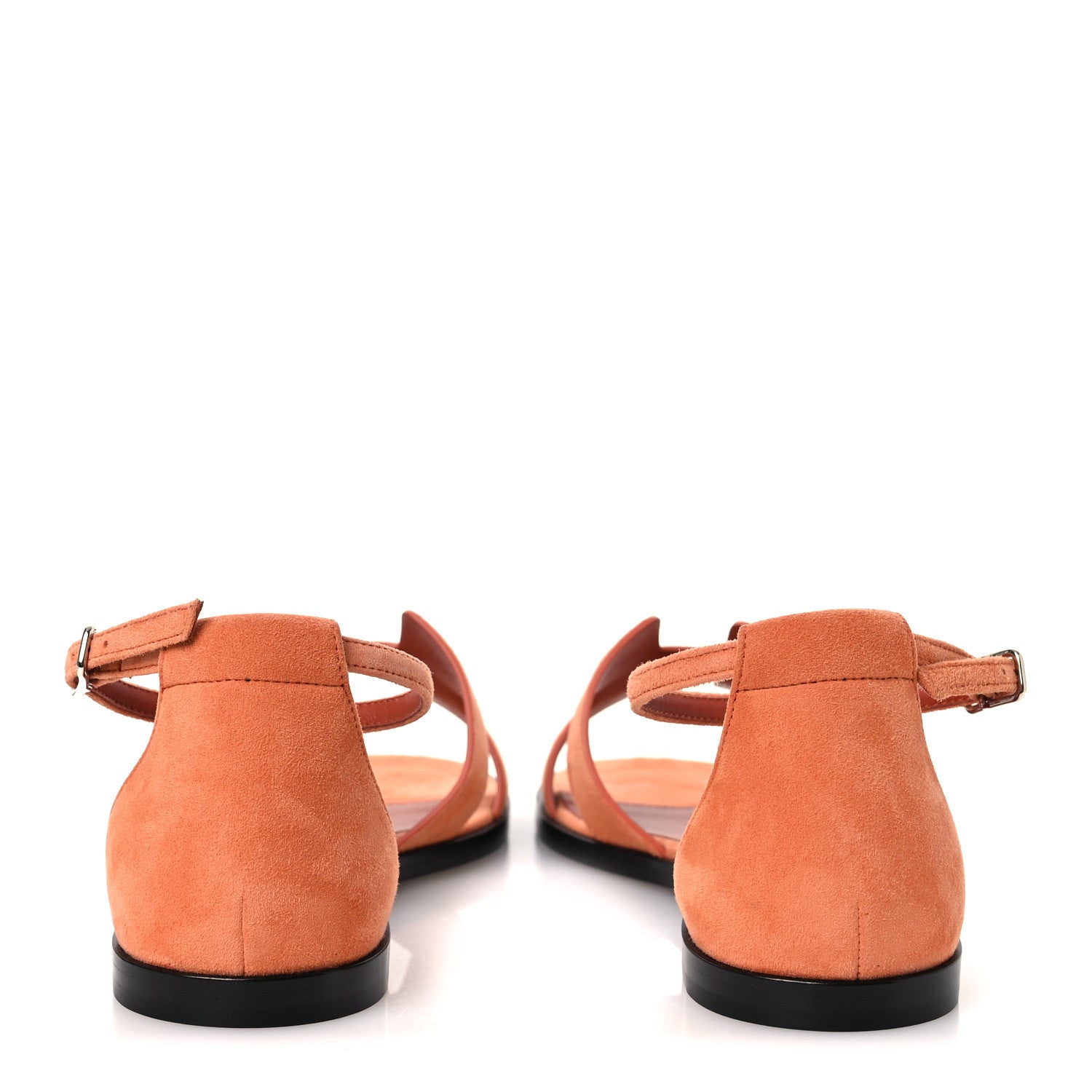 Suede Goatskin Santorini Sandals 38 Bois De Santal