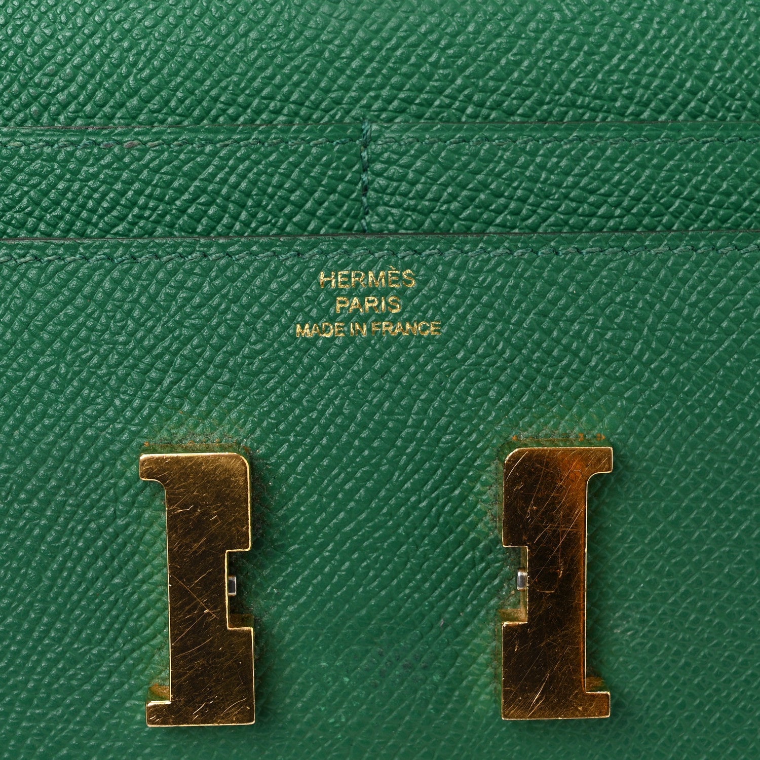 Epsom Constance Short Wallet Vert Vertigo
