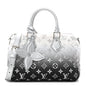 Nylon Monogram Gradient LV Snow Speedy Bandouliere 25 Frost