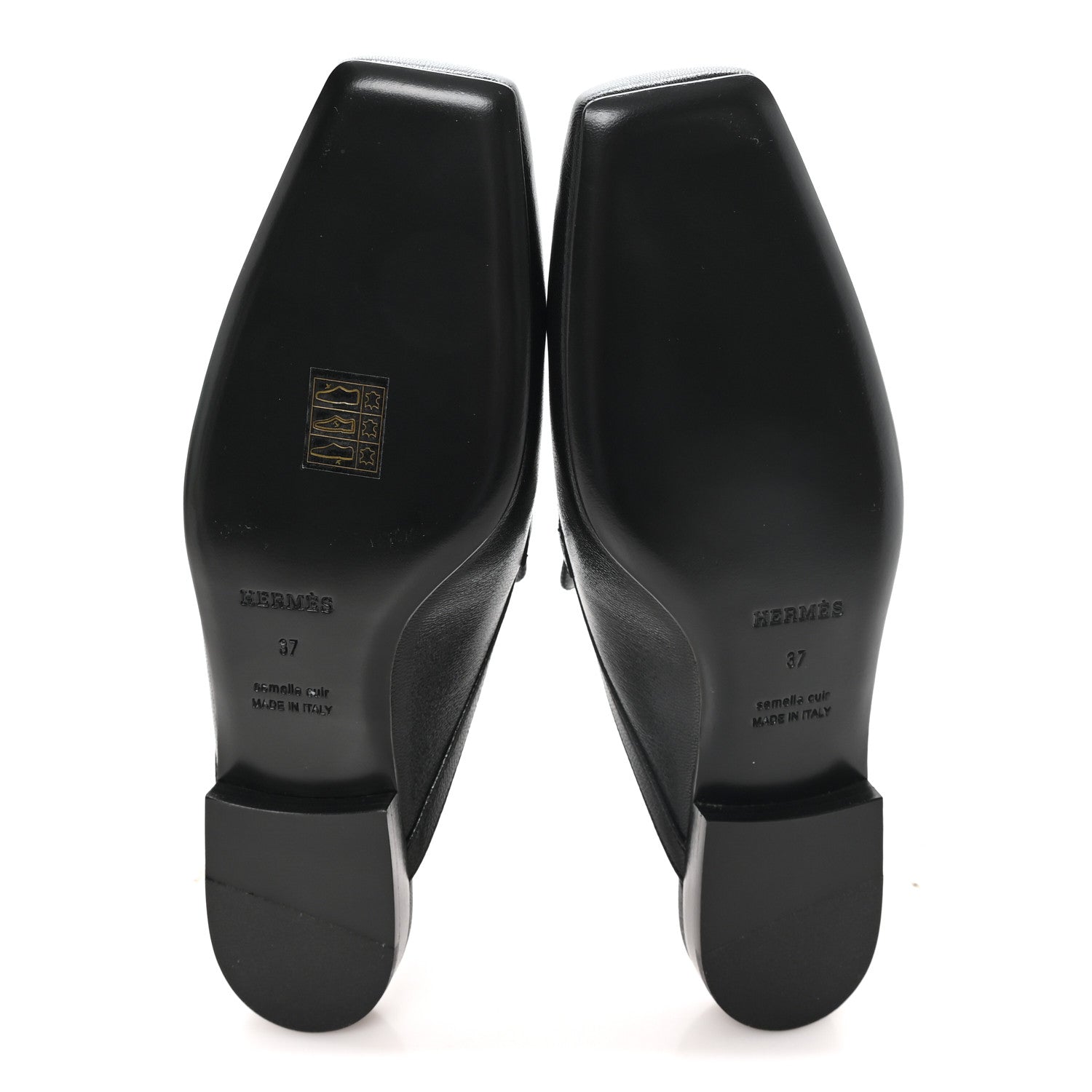 Goatskin Groupie Mules 37 Black