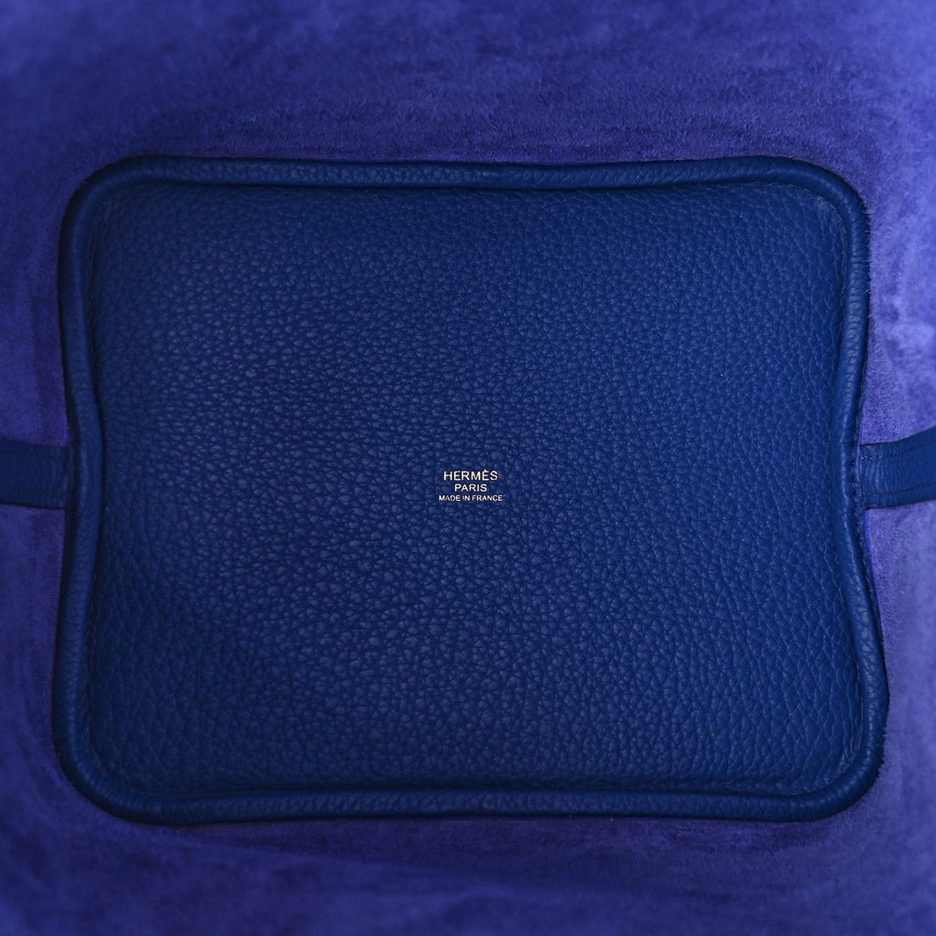 Taurillon Maurice Picotin Lock 22 MM Bleu Royal