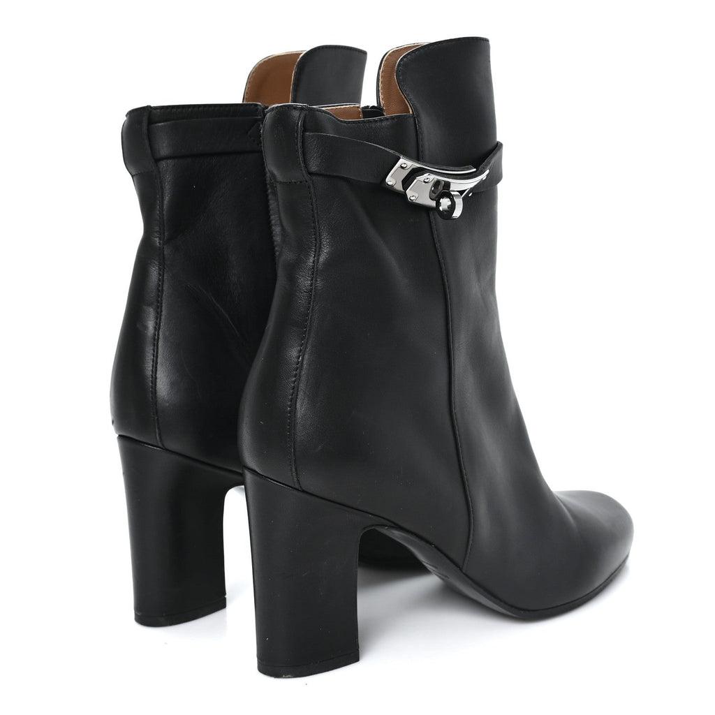 Calfskin Saint Germain Ankle Boots 37.5 Black