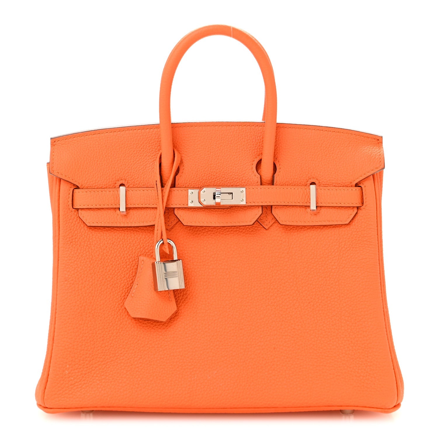 Togo Birkin 25 Orange Minium