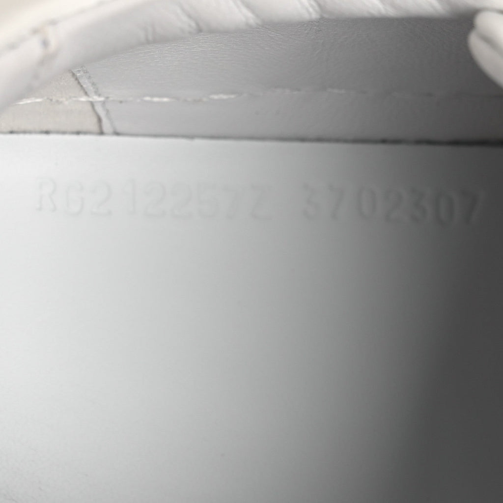 Calfskin Day Sneakers 37 White