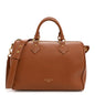 Grained Calfskin Low Key Speedy 30 Cognac