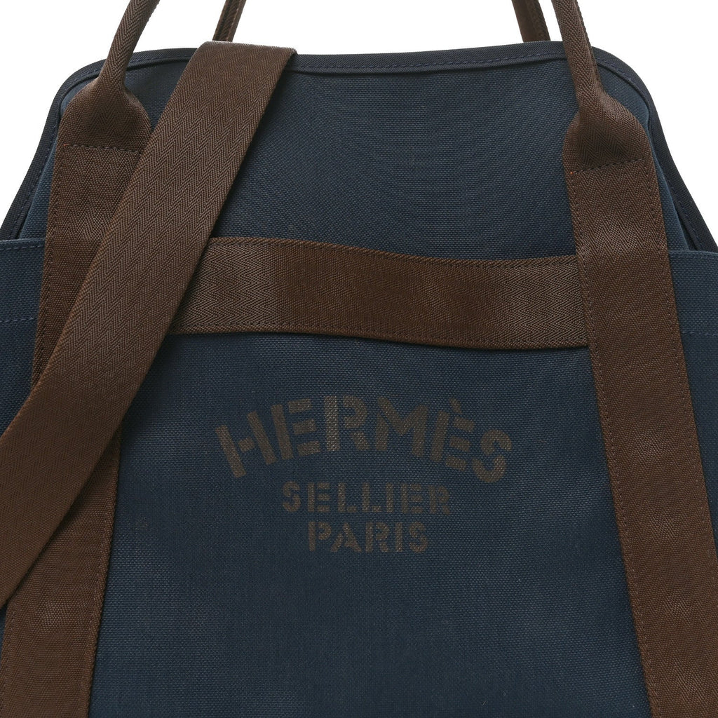 Canvas The Grooming Bag Bleu Navy Feu