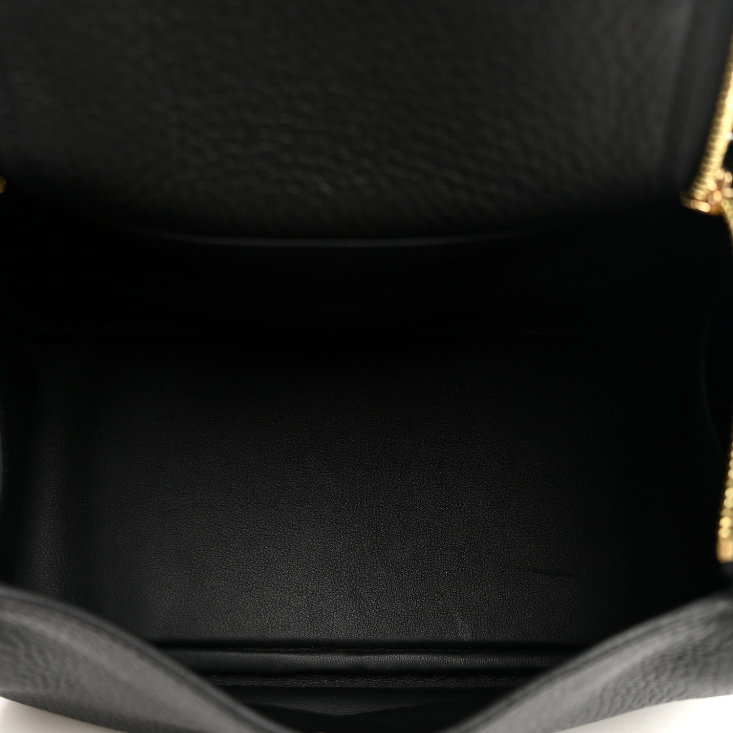 Taurillon Clemence Mini Lindy 20 Black