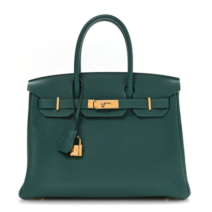 Togo Birkin 30 Malachite
