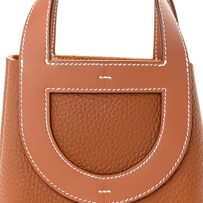 Taurillon Clemence Swift In-The-Loop 18 Bag Gold
