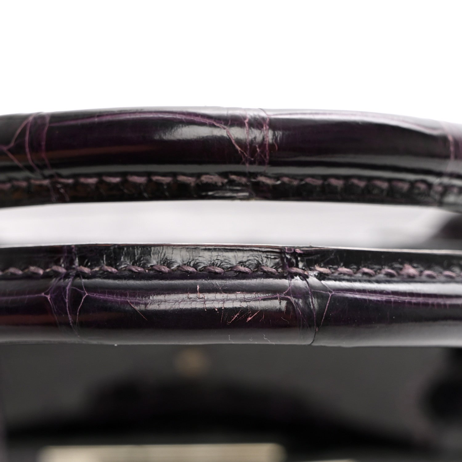 Shiny Niloticus Crocodile Birkin 30 Amethyst