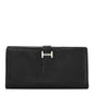 Chevre Mysore Bearn Gusset Wallet Black
