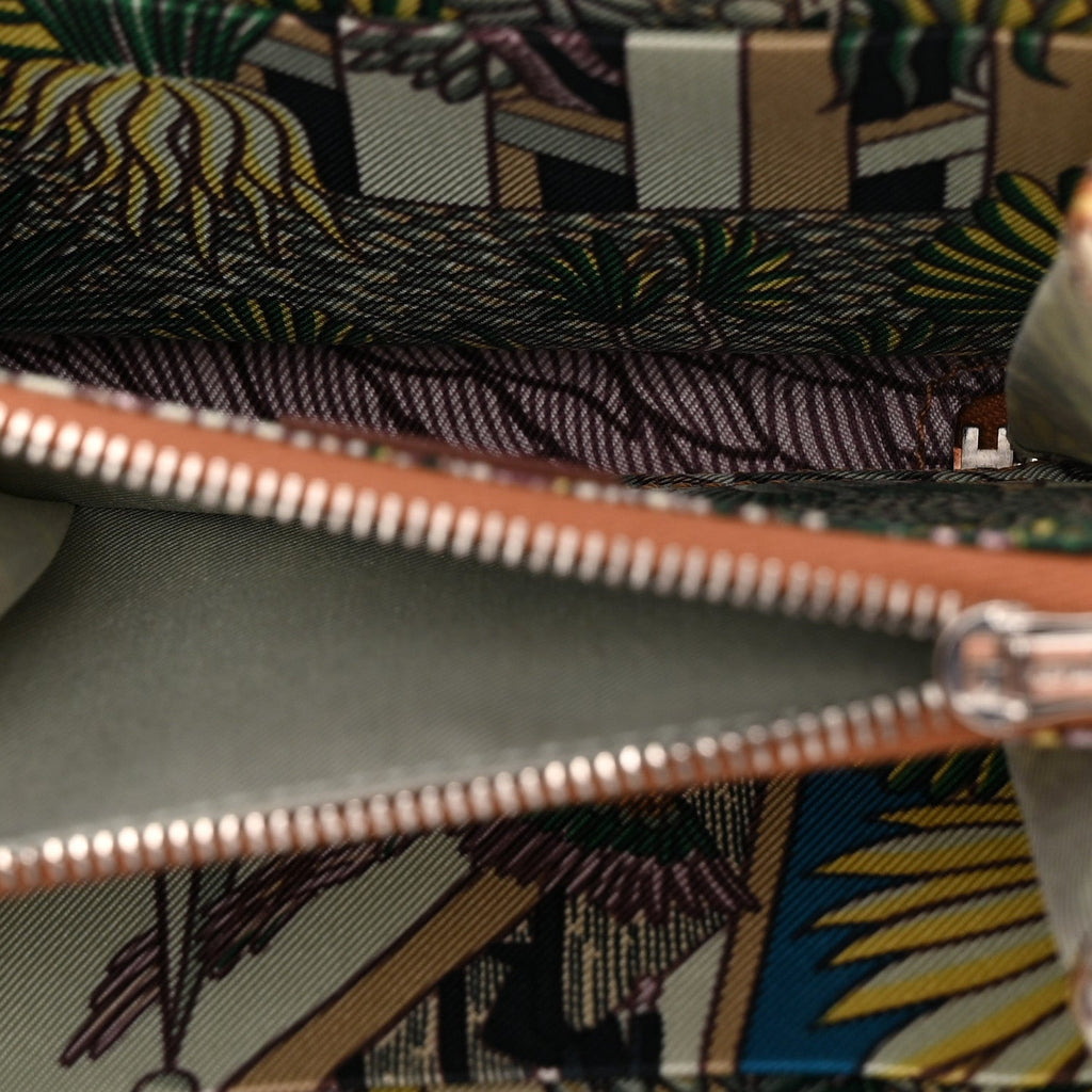Evercolor Barenia Silk'In Compact Wallet Gold