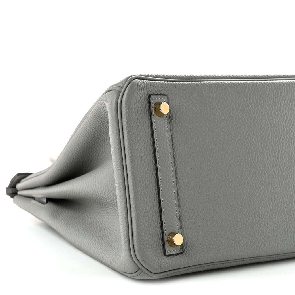 Togo Birkin 30 Gris Mouette