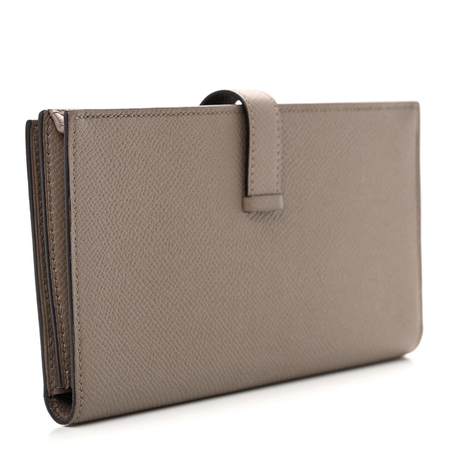 Epsom Bearn Gusset Wallet Gris Asphalte