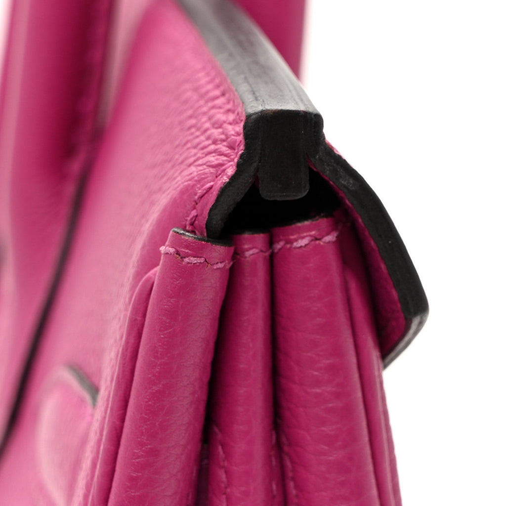 Togo Birkin 30 Rose Pourpre