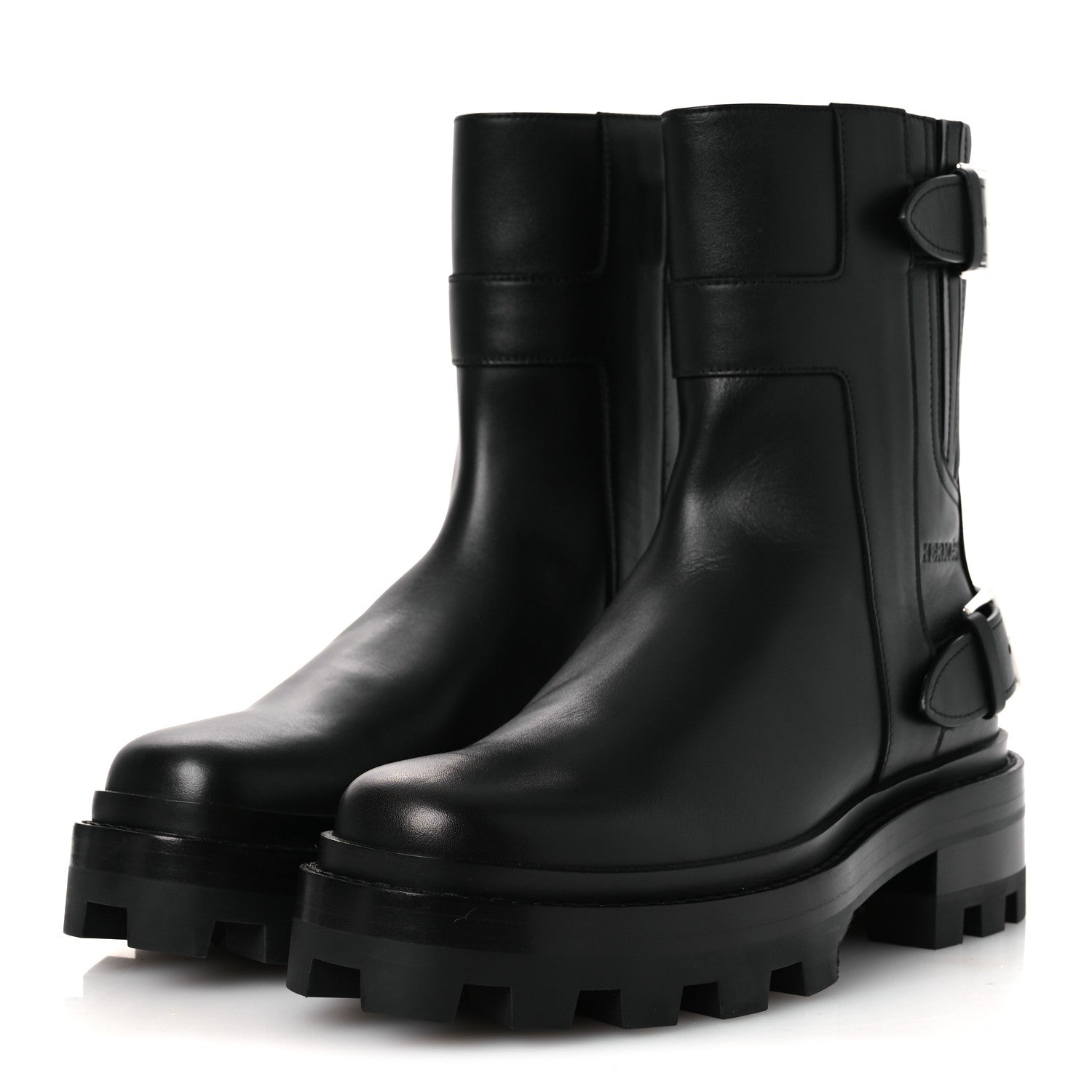 Calfskin Womens Jaimy Ankle Boots 36 Black